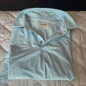 Linksoul Men's Light Blue Polo Shirt